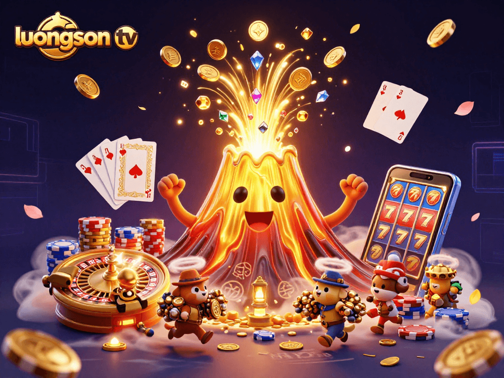 Experience thrilling action with luongson tv, where golden treasures and excitement collide.
