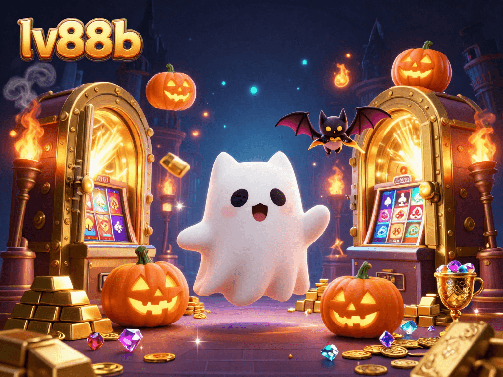Experience winning with lv88b in a vibrant haunted casino filled with treasures.
