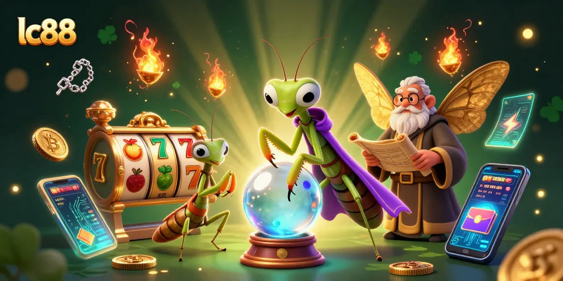 Spin and win at lc88 with exciting slots and jackpot features in a vibrant casino scene.