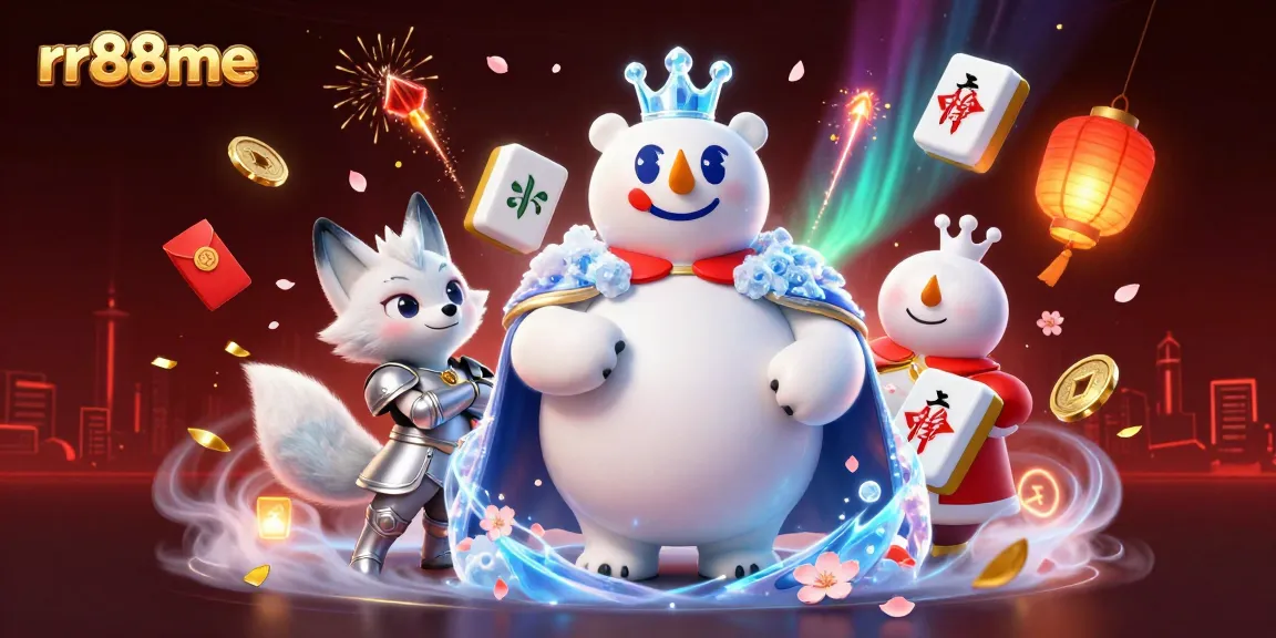 Experience thrilling gaming action with rr88me's vibrant casino atmosphere illustrated.
