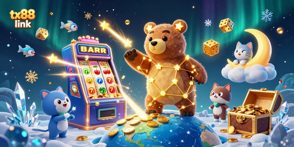 Win big with tx88 link at the dynamic 3D casino filled with golden coins and vibrant games.