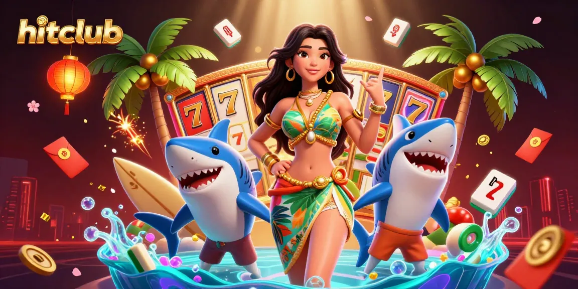 Experience the thrilling jackpots at hitclub with vibrant slot reels and winning symbols in a dynamic gaming scene.