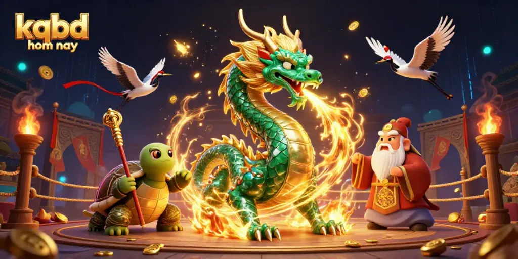 Engage with kqbd hom nay and win big with the lively emerald dragon and lucky turtles!