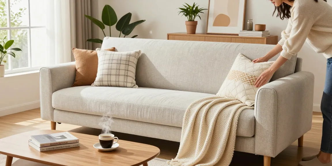 Nieuwe bankhoes bestellen voor een stijlvolle en comfortabele woonkamer met een gezellig interieur.