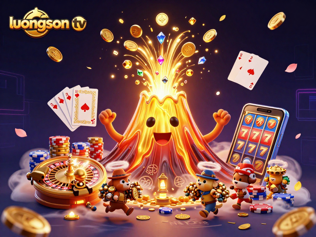 Experience thrilling action with luongson tv, where golden treasures and excitement collide.