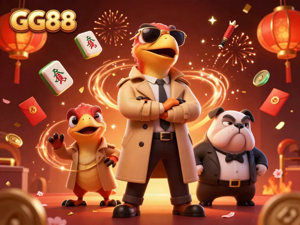 Experience winning thrills with GG88 in a vibrant VIP casino scene filled with excitement.