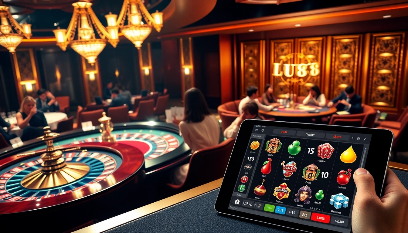 Experience thrilling casino moments at https://lu88.de.com/ with exciting games, vibrant lights, and engaging players.