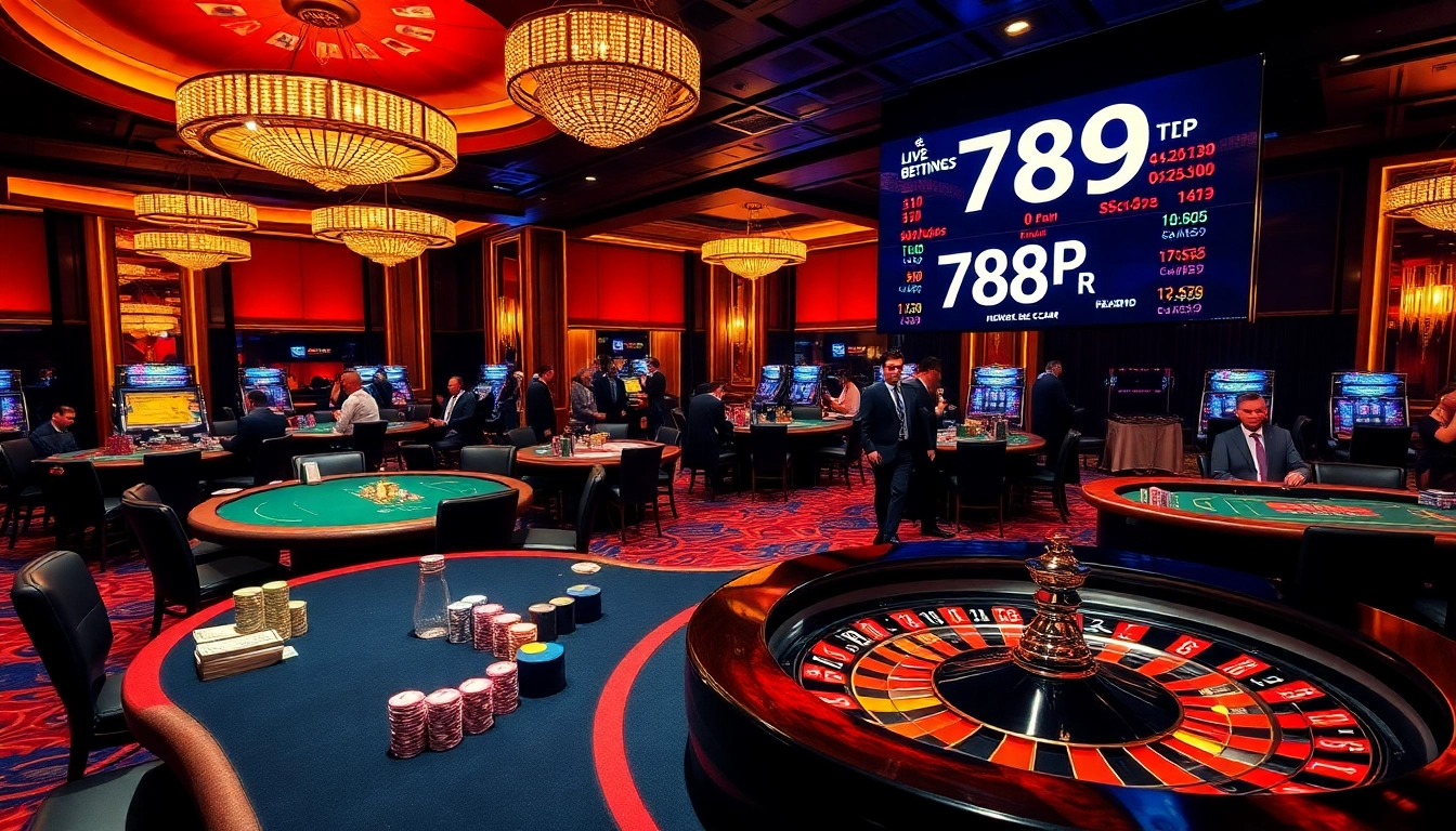 Experience the excitement of 789P with dynamic casino games and vibrant gambling environments.