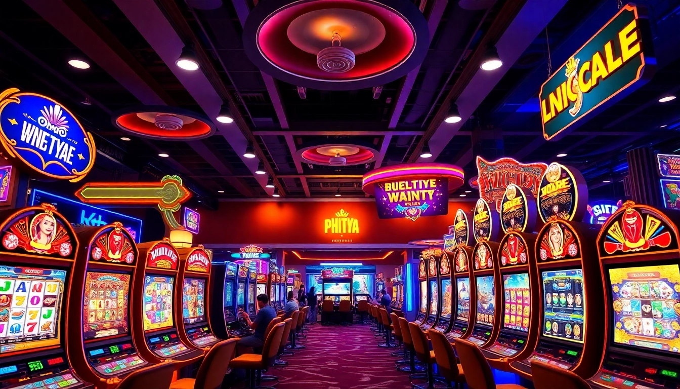 PHTAYA online casino interface showcasing colorful games and user-friendly design, inviting players to an engaging experience.