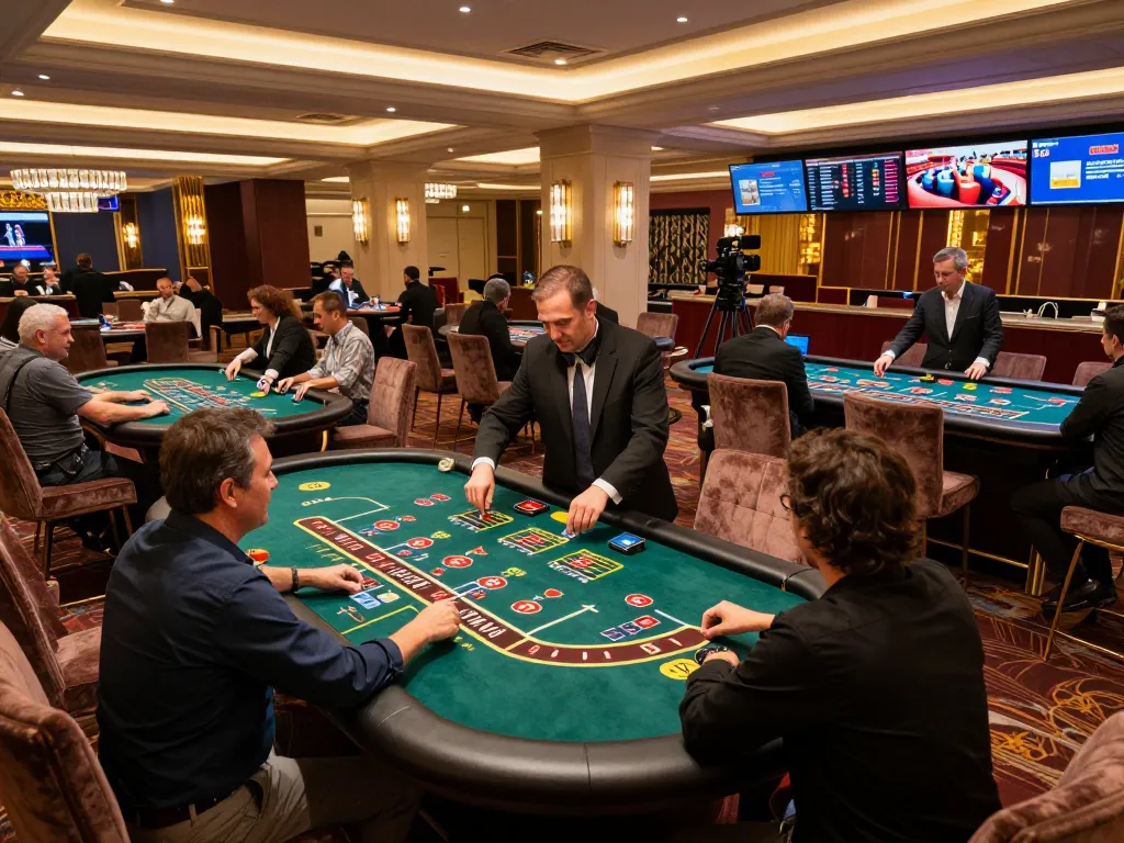 O8 live casino experience with players enjoying immersive games and professional dealers.