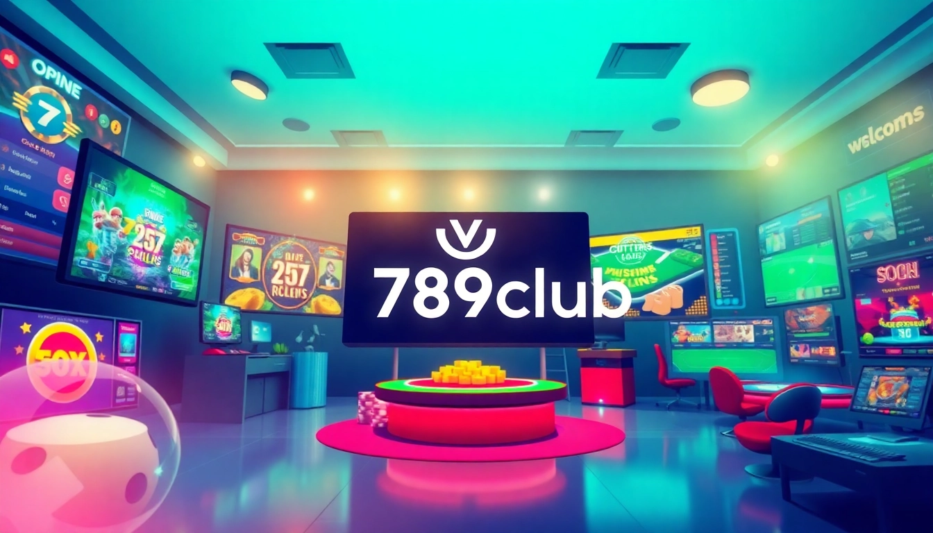 789club gaming platform showcasing vibrant casino games and user-friendly interface.