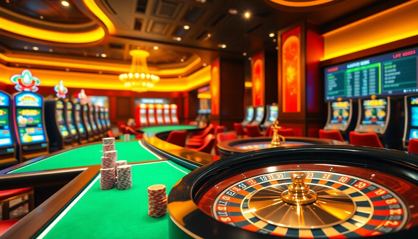 Experience thrilling gaming at https://nhacaiuytinvn.us.com/ with vibrant casino tables and dynamic betting interfaces.