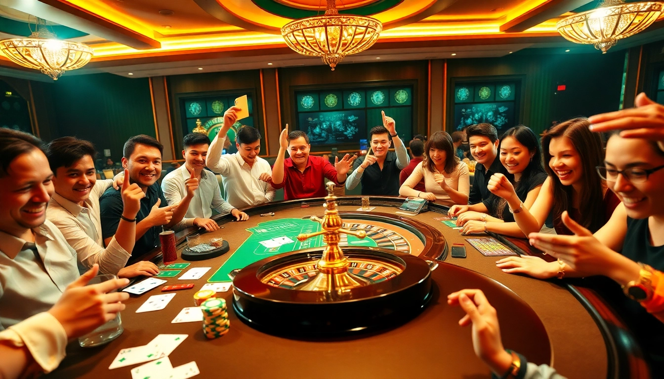 Experience the thrill of winning at MAX88 casino with exciting games and vibrant atmosphere.