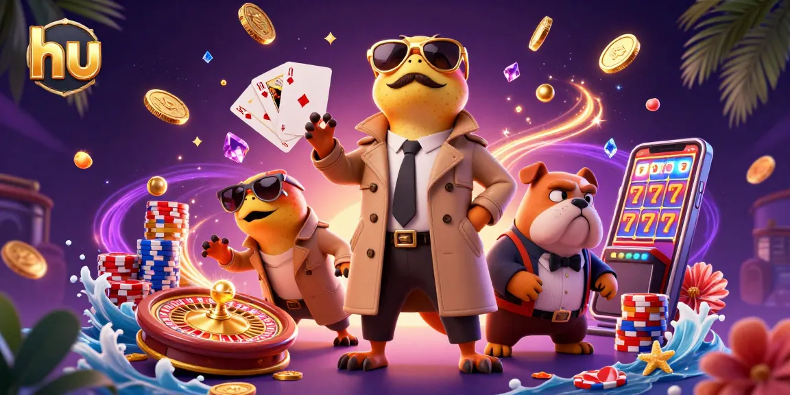 Join the raptors at hu casino, blending humor and excitement with stunning 3D visuals.