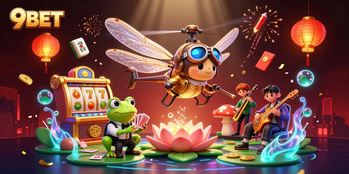Experience thrilling gameplay at 9BET with vibrant slots and a lively casino atmosphere.
