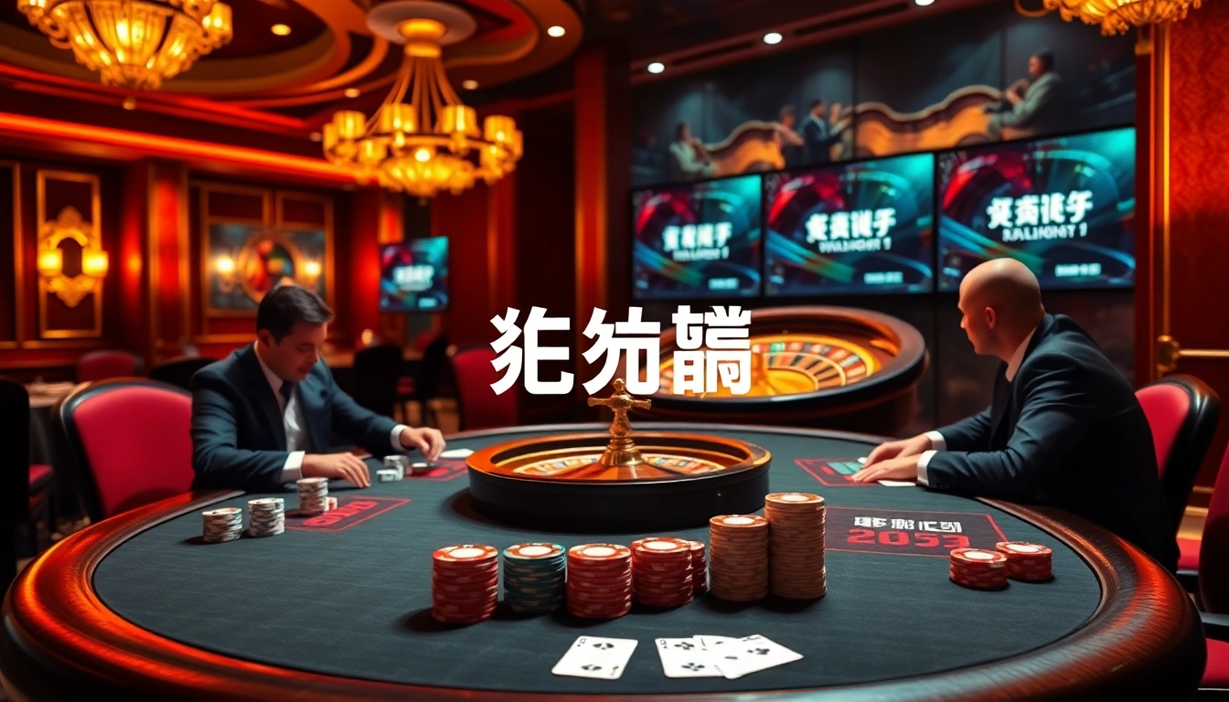 Exciting gameplay at a high-stakes poker table in an immersive 包网 online casino.