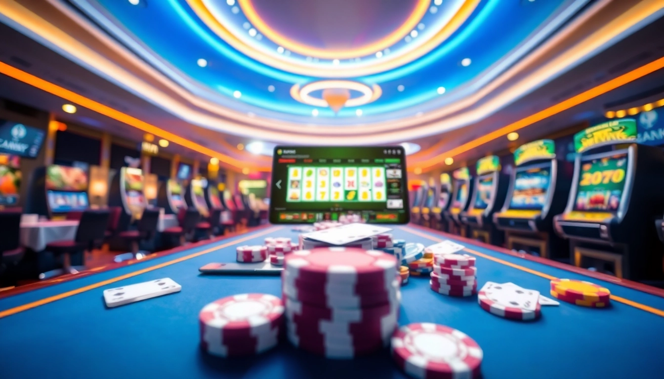 88clb online casino experience showcasing interactive games and vibrant atmosphere.