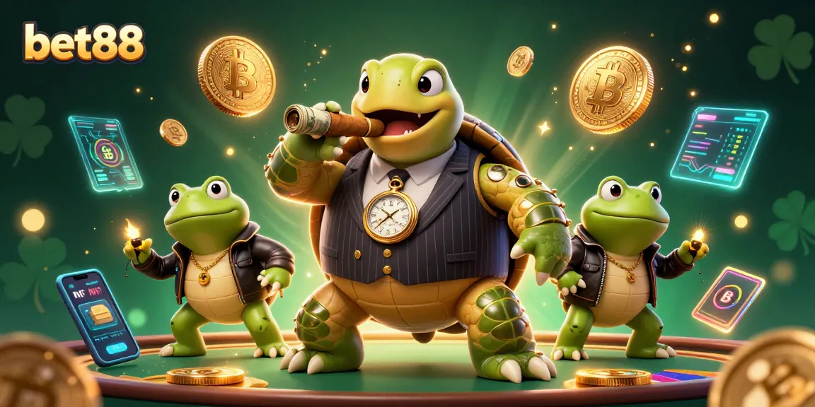 Engage in thrilling gameplay at bet88 with crypto coins and vibrant casino action in a stunning 3D scene.