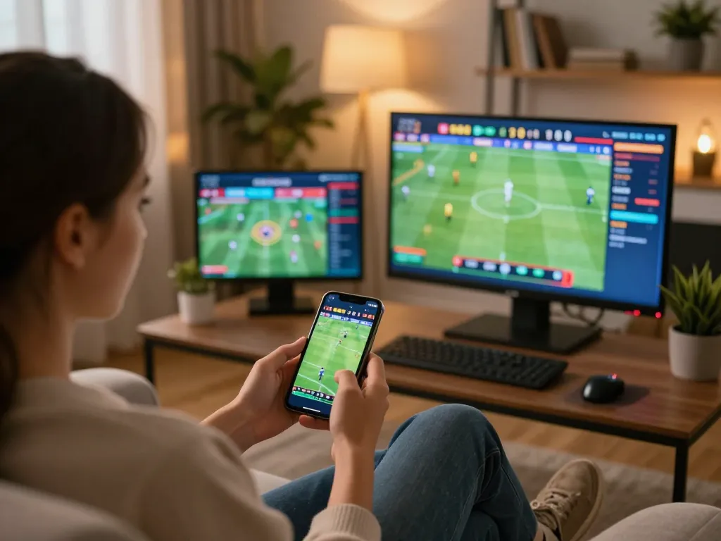 Engaging with ca khia for real-time sports betting excitement from home, showcasing live game stats and betting options.