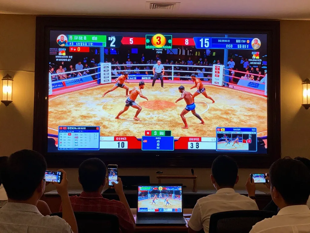 Engaging view of trực tiếp đá gà tournament showcasing live fighting matches, vibrant ambiance with enthusiastic viewers.
