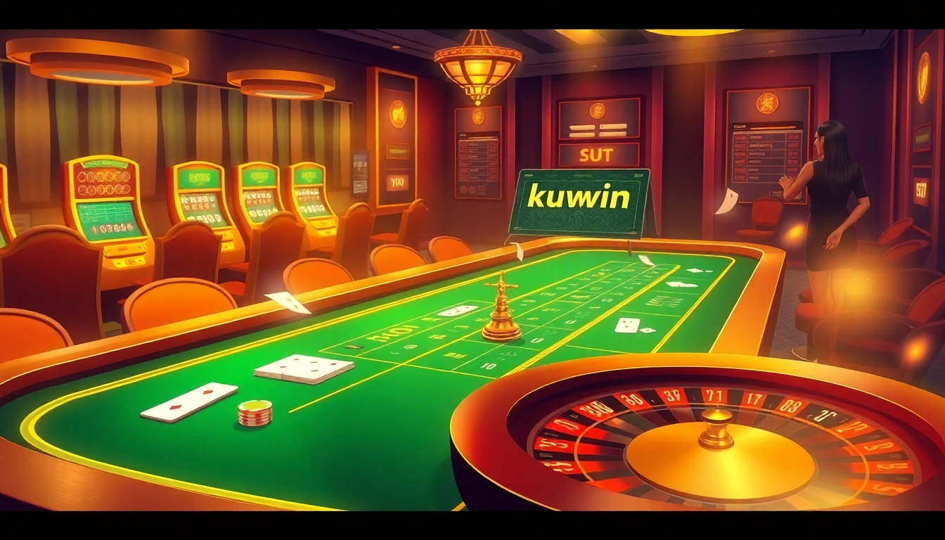 Kuwin offers an exciting casino experience with engaging games and strategic betting options.
