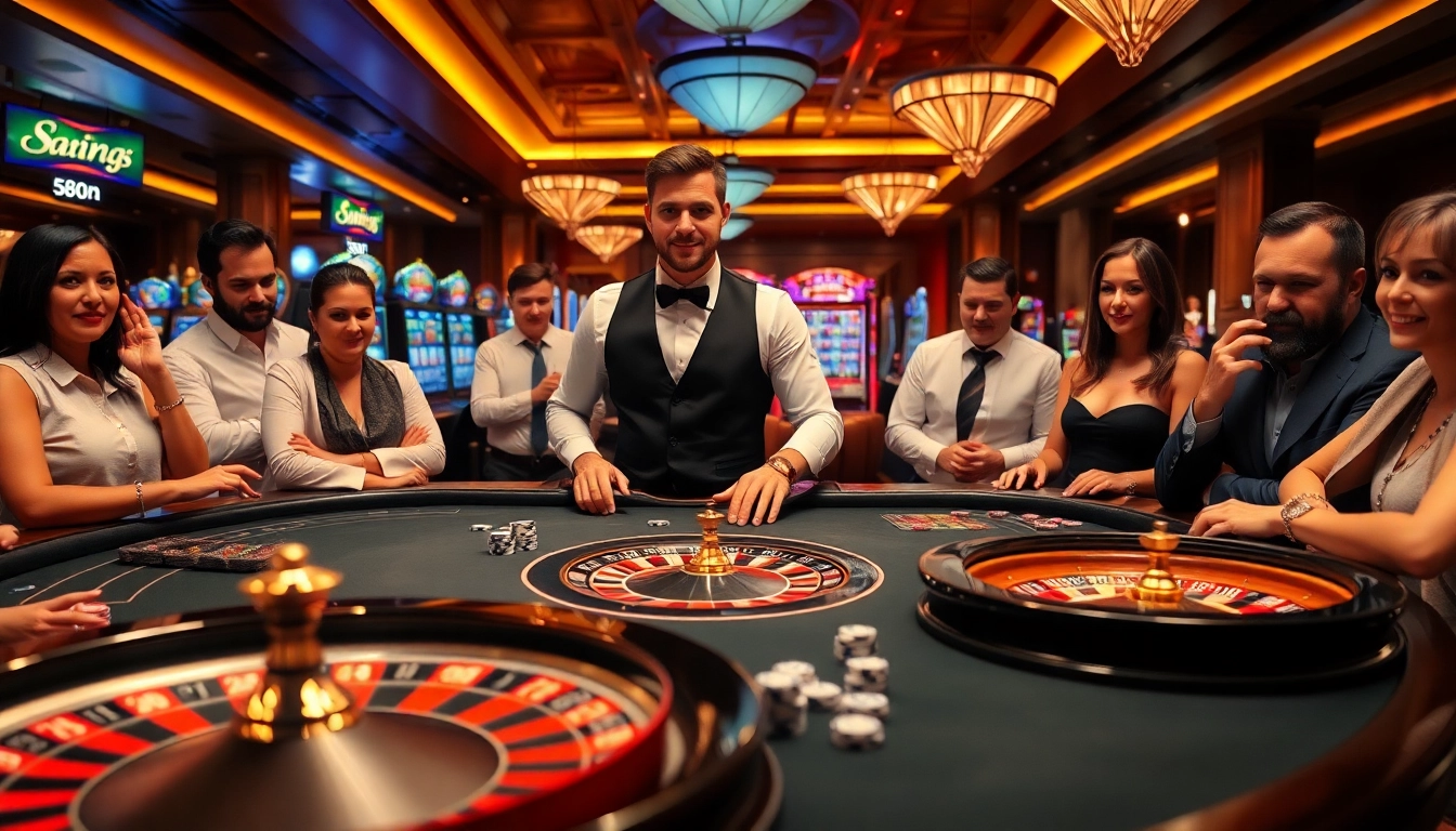 Engaging players at a luxury casino table, illustrating the excitement of wagering at https://s8onl.com/.