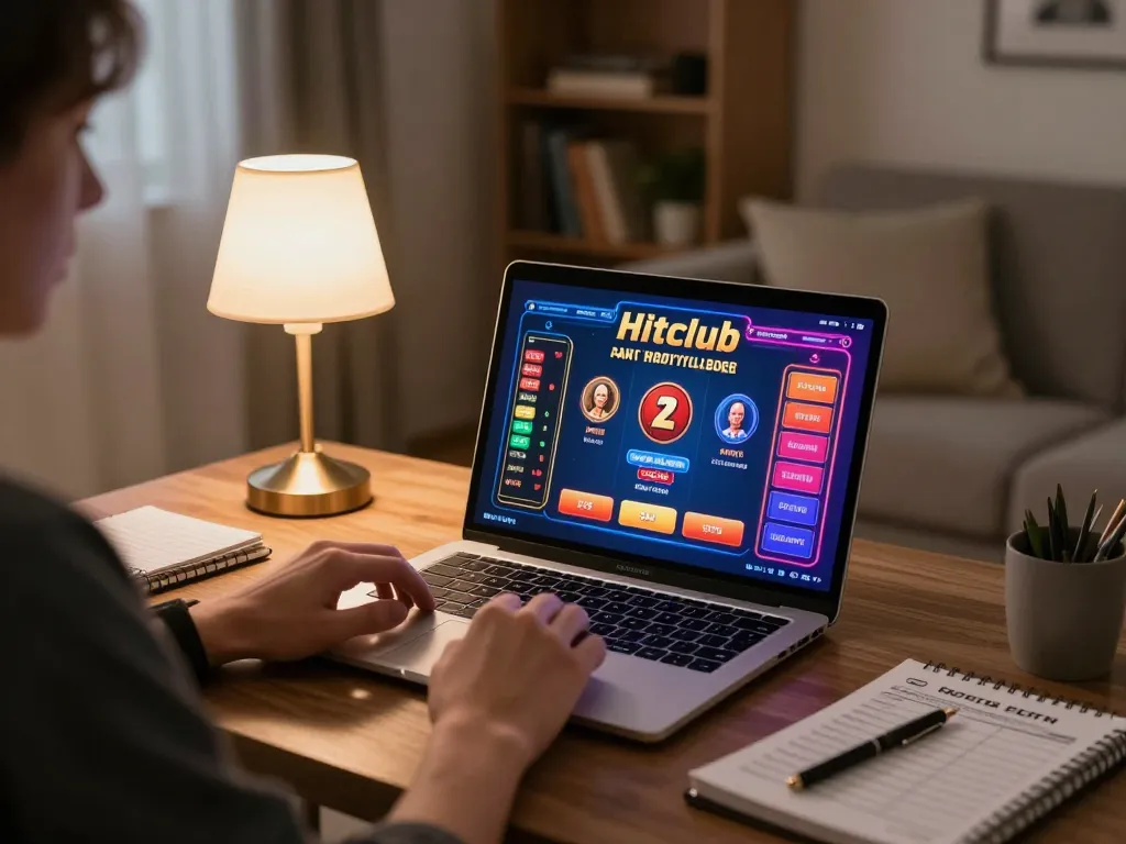 Hitclub online gaming setup showcasing strategy and fun in a cozy environment
