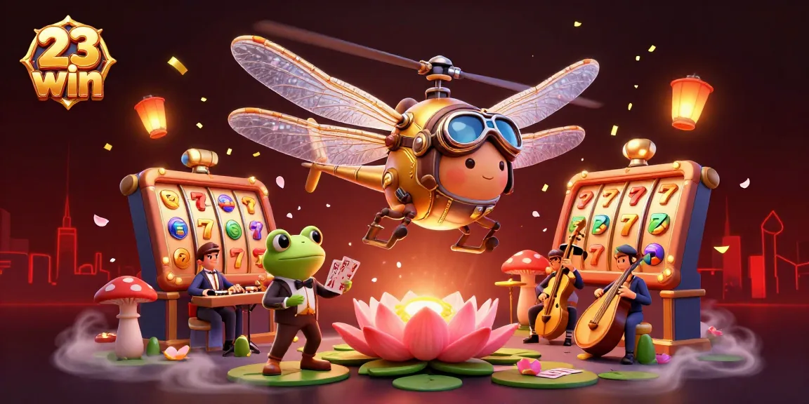 Engage with dynamic slot reels and vibrant characters at 23 win online casino.
