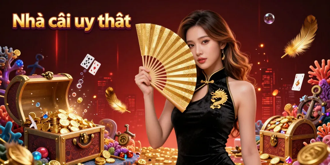 Engage with Nhà cái uy tín in a vibrant underwater world, showcasing luxurious gaming elements and dynamic visuals.