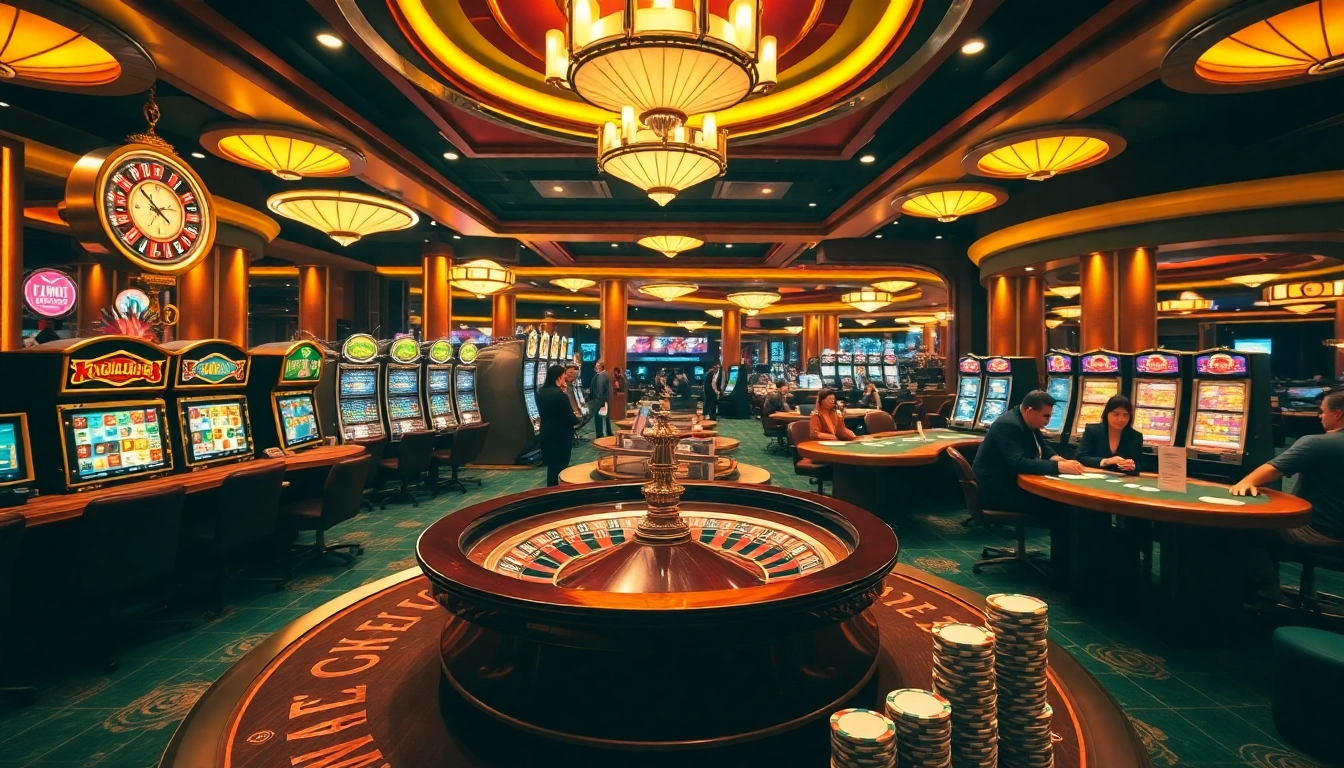 Experience the thrill of gambling at https://89bet.green/ with vibrant casino tables and excited players.