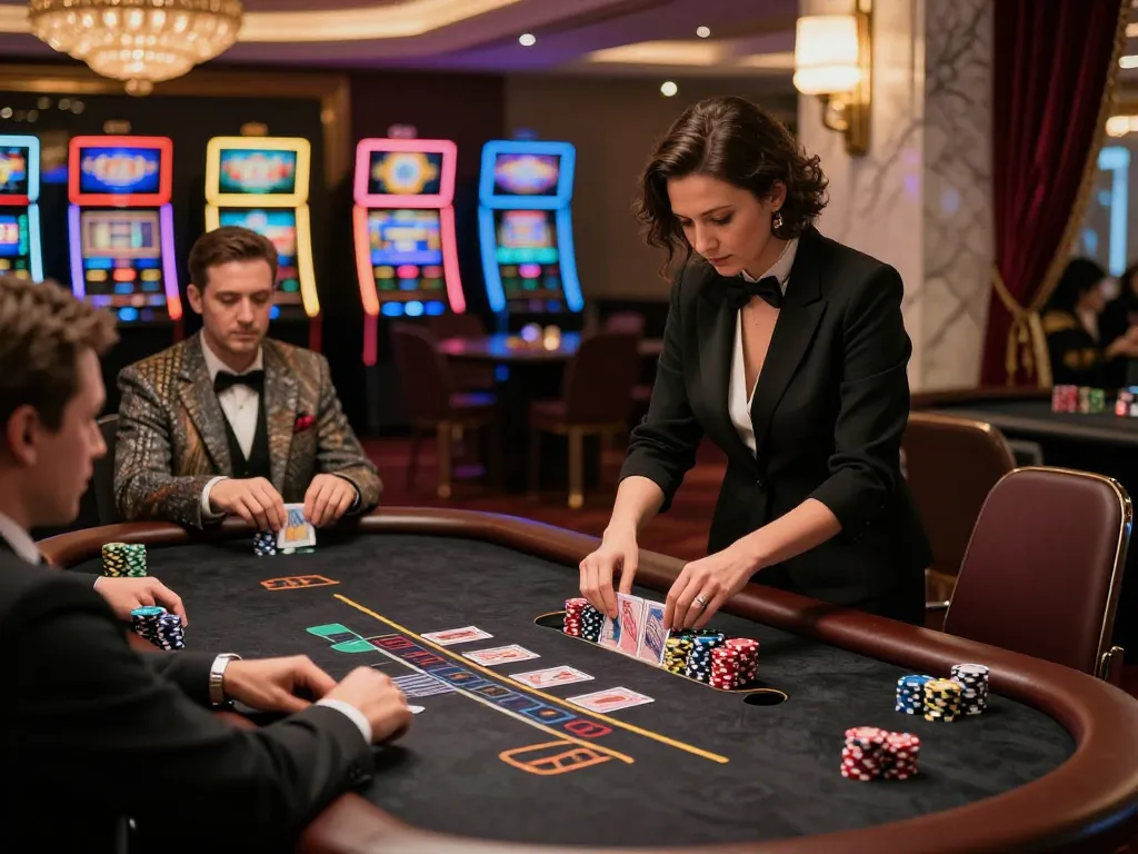 Engaging players at the high-stakes co88 blackjack game with luxurious ambiance in a premium casino.