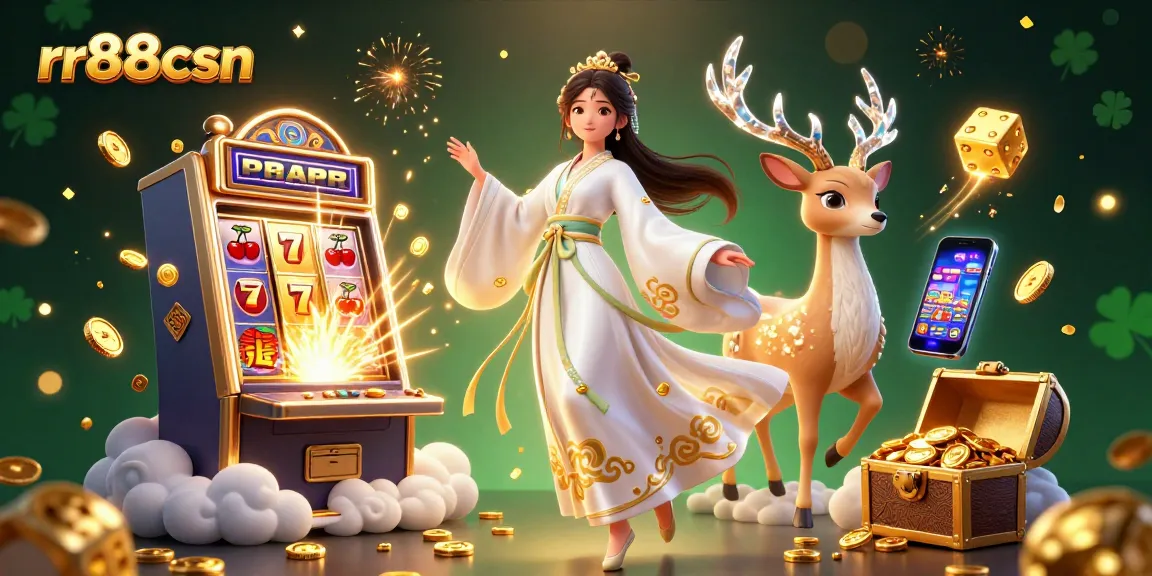 Experience thrilling wins at rr88csn with vibrant slot machine jackpots and captivating casino visuals.