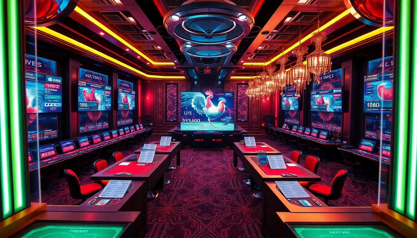 sv388 đăng nhập for thrilling live cockfighting matches in a luxurious casino environment.