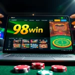 98win online casino showcasing exciting games and vibrant atmosphere.