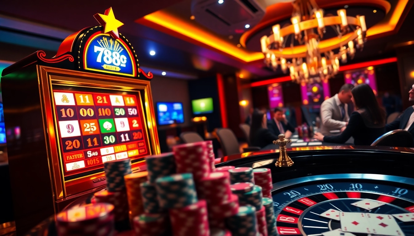 Experience exhilarating games at F88bet with vibrant slot machines and poker action.