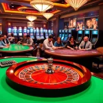Experience the thrill of gambling at 58win with luxurious casino tables and vibrant slots.