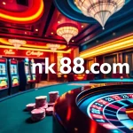Experience thrilling gameplay at nk88.com with dynamic poker chips and casino tables.