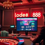 Lode88 offers an exciting online gambling experience with a captivating casino atmosphere and engaging players.