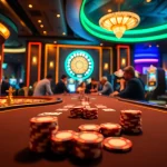 Experience FABET's vibrant casino environment filled with excitement and professional gaming.