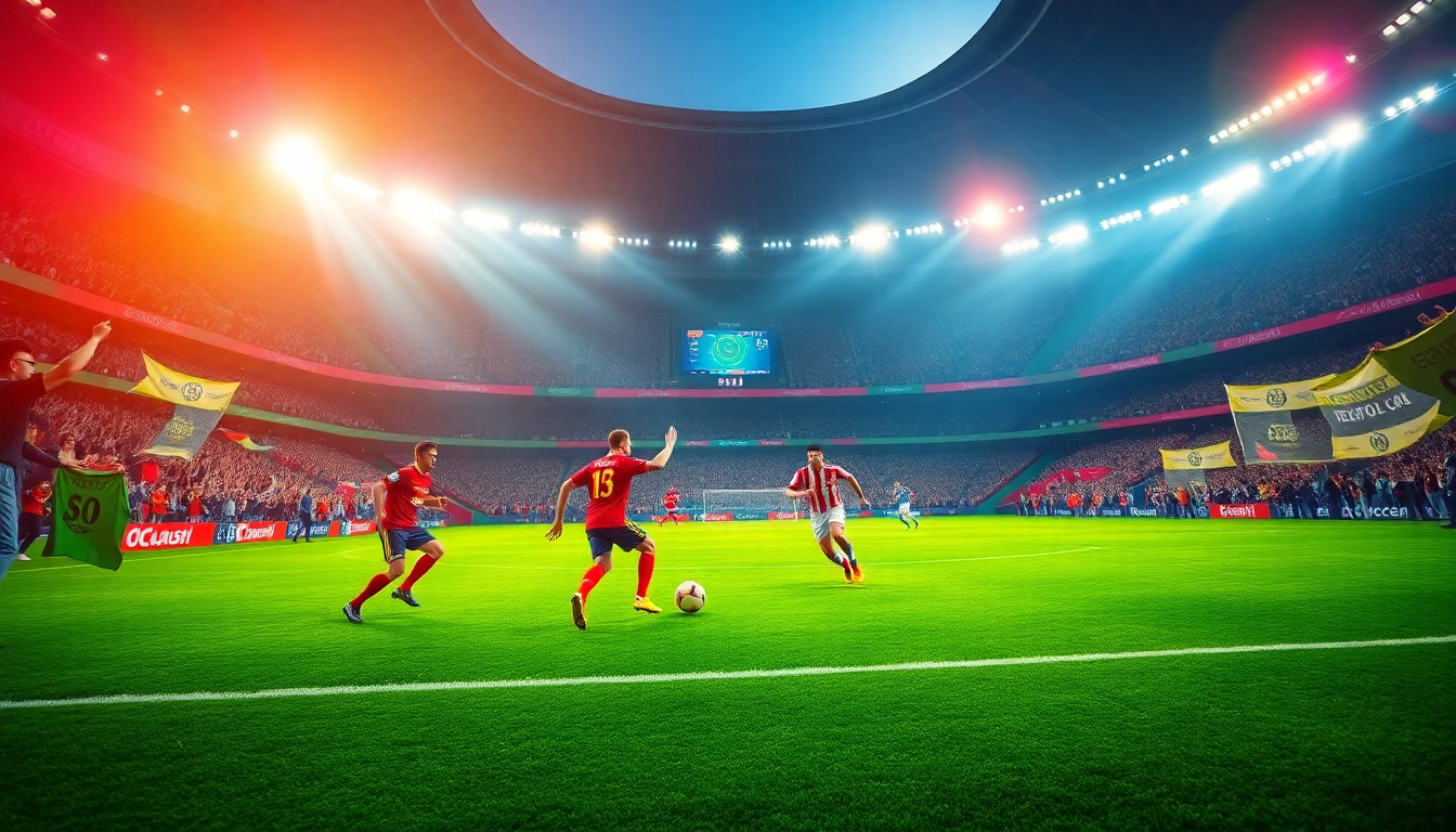 Socolive offers live soccer action with high-quality streaming at https://socolive.spot/ featuring engaging stadium scenes and fan excitement.