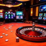 Experience thrilling gameplay at one88's upscale casino with roulette and poker excitement.