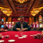 Exciting casino experience at bj 88 with vibrant gaming tables and live dealers.