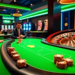 Experience the thrill of betting with XX88 at a luxurious casino table surrounded by engaging players.