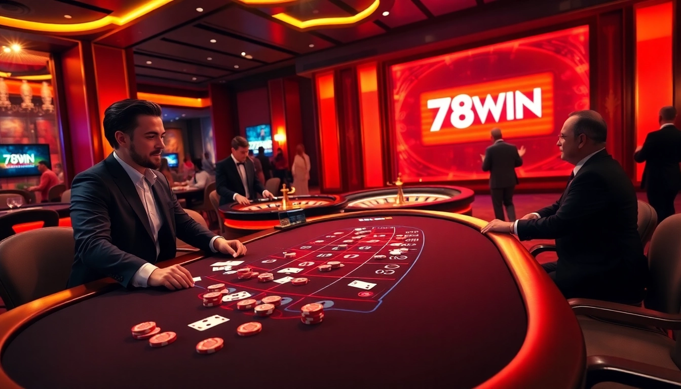 Play thrilling blackjack and roulette at 78WIN, where excitement meets luxury.