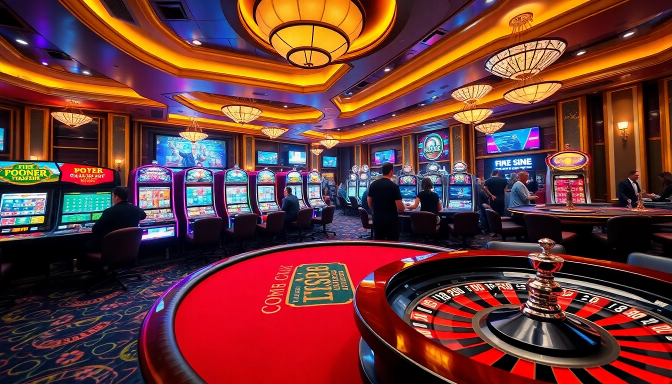 Experience thrilling gambling action at X88 with vibrant slots and poker tables.