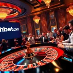 Experience the excitement of online gambling at shbet800.com with a vibrant roulette scene.