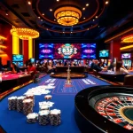 Engaging players at B52 Club enjoying vibrant casino games with chips and cards.