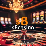 Experience thrilling gameplay at s8casino with vibrant gaming tables and enticing slot machines.