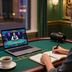 Player strategizing and betting on MM88 online casino with live dealer game interface.