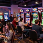 Players enjoying thrilling gaming experiences at 79King’s vibrant casino.